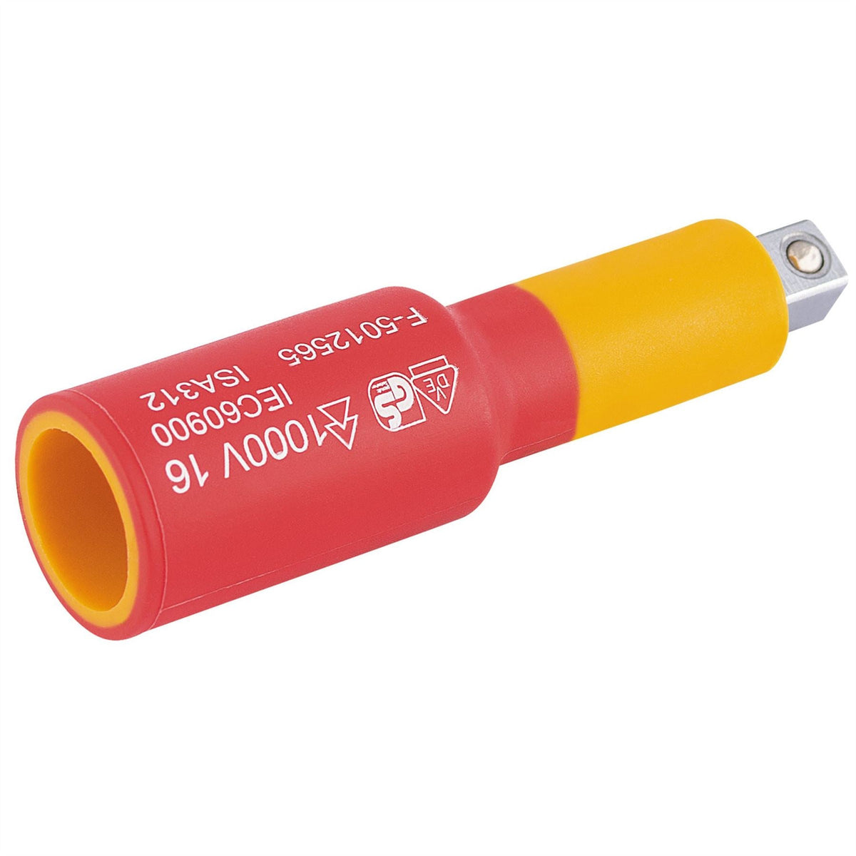 Draper Expert VDE Approved Fully Insulated Extension Bar 1/4" Sq. Dr. 50mm 32042 White Rose Tools