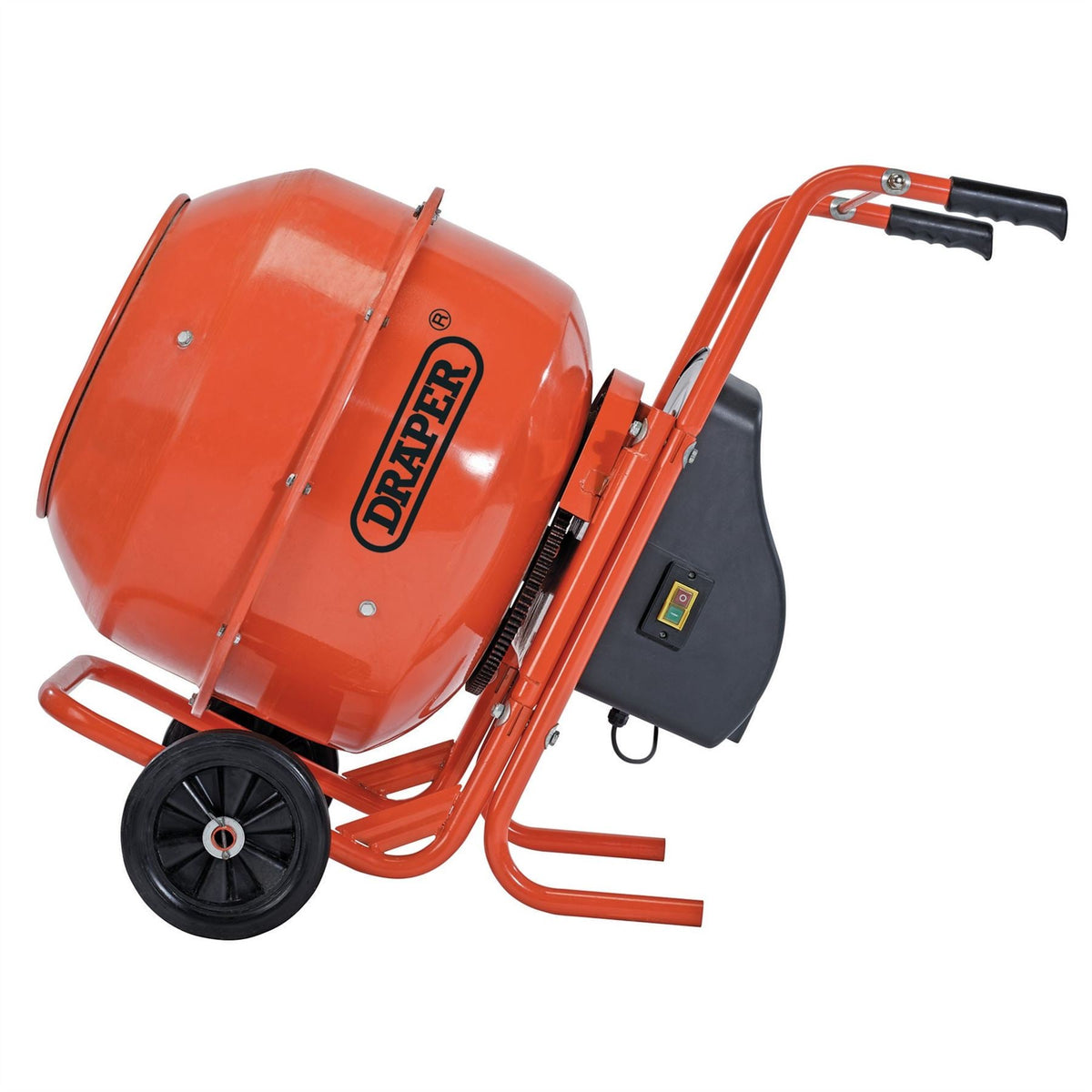 Draper 230V Cement Mixer 160L Full Assembly Required 99511 White Rose Tools