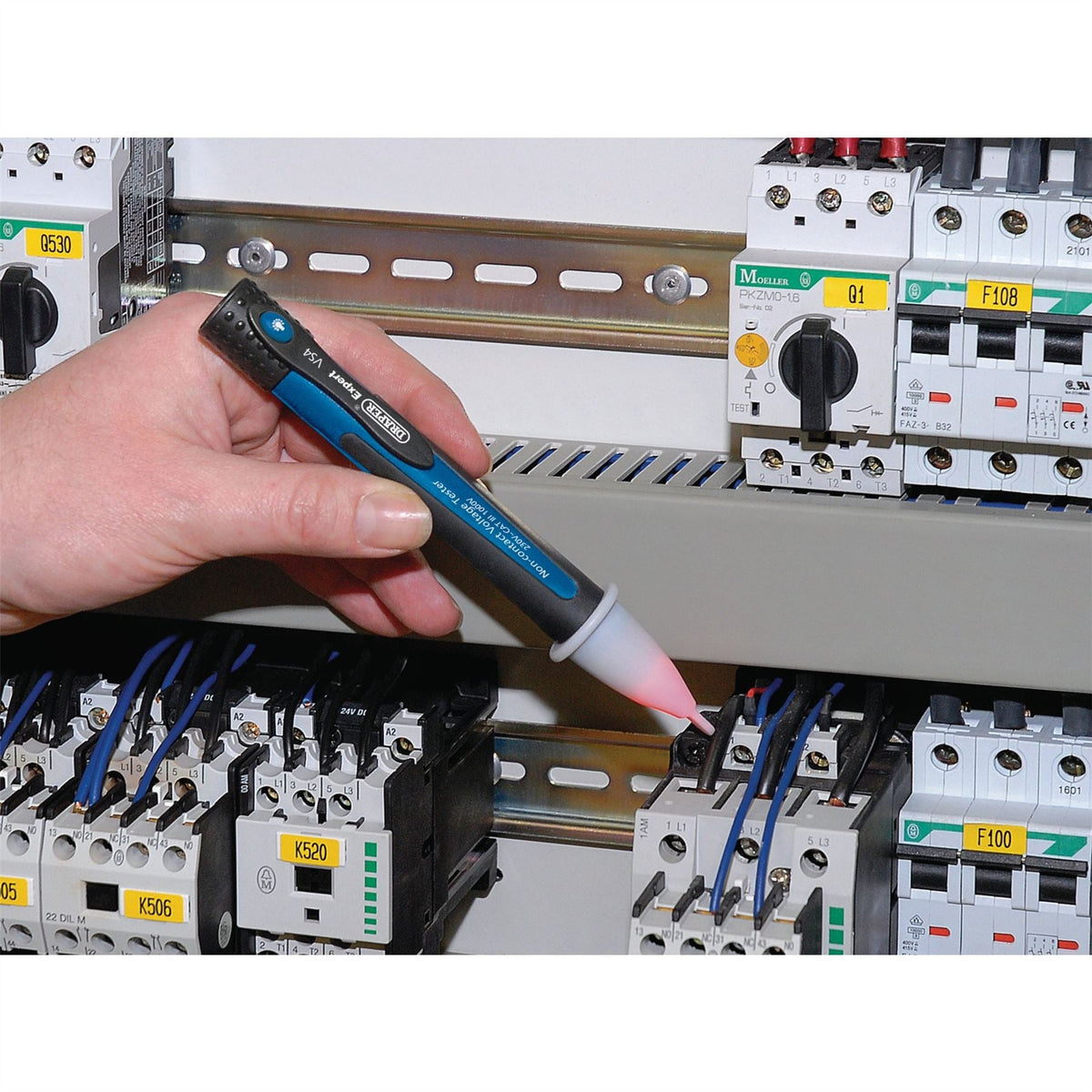 Draper Expert 1000V Cat III Non Contact Voltage Tester 34278 White Rose Tools