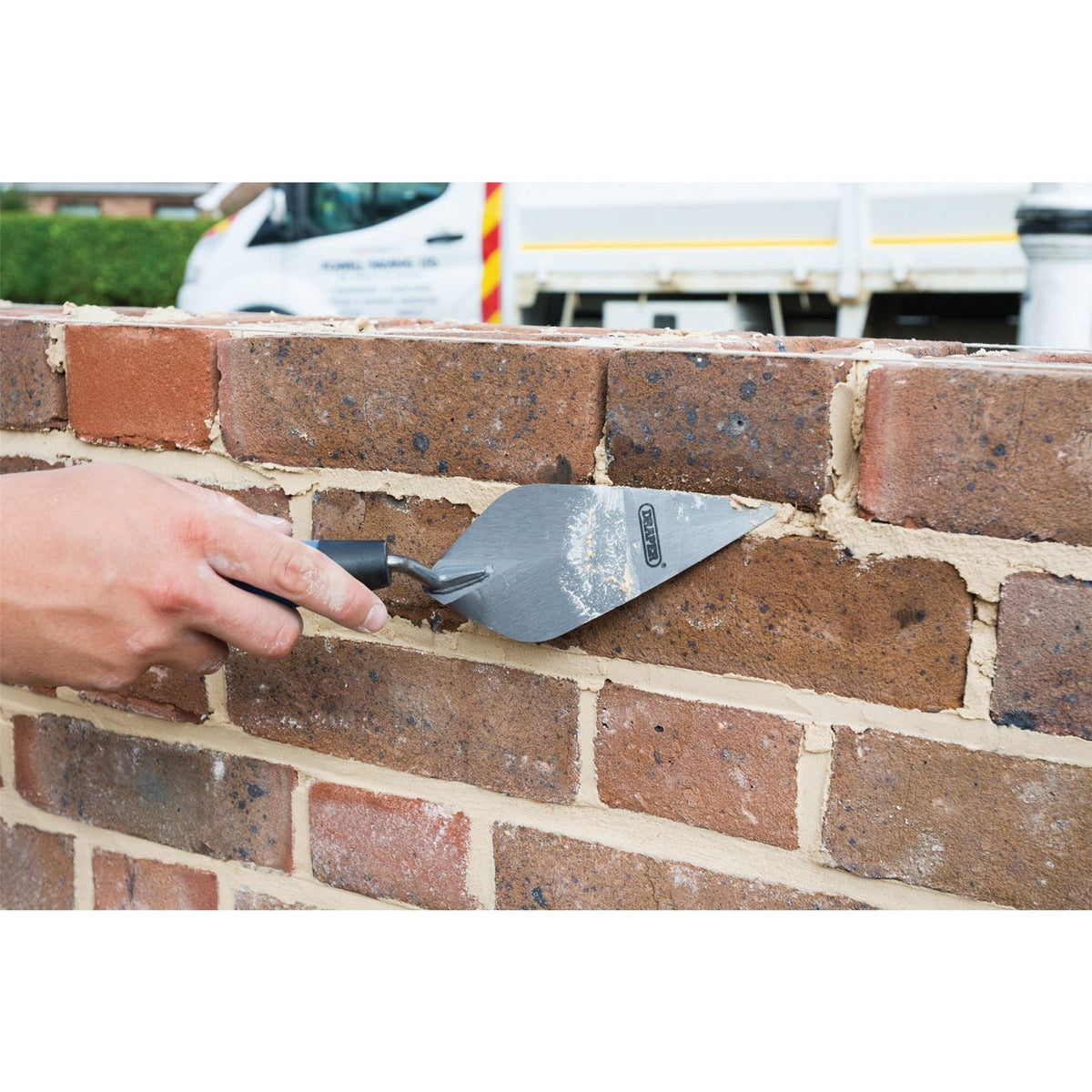 Draper Soft Grip Pointing Trowel 150mm 81234 White Rose Tools