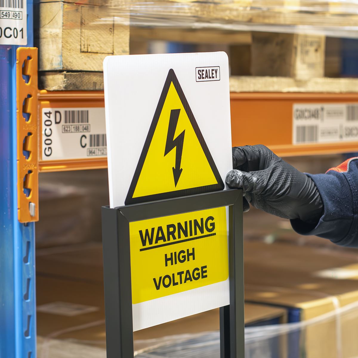 Sealey A4 Sign Display Board White Rose Tools