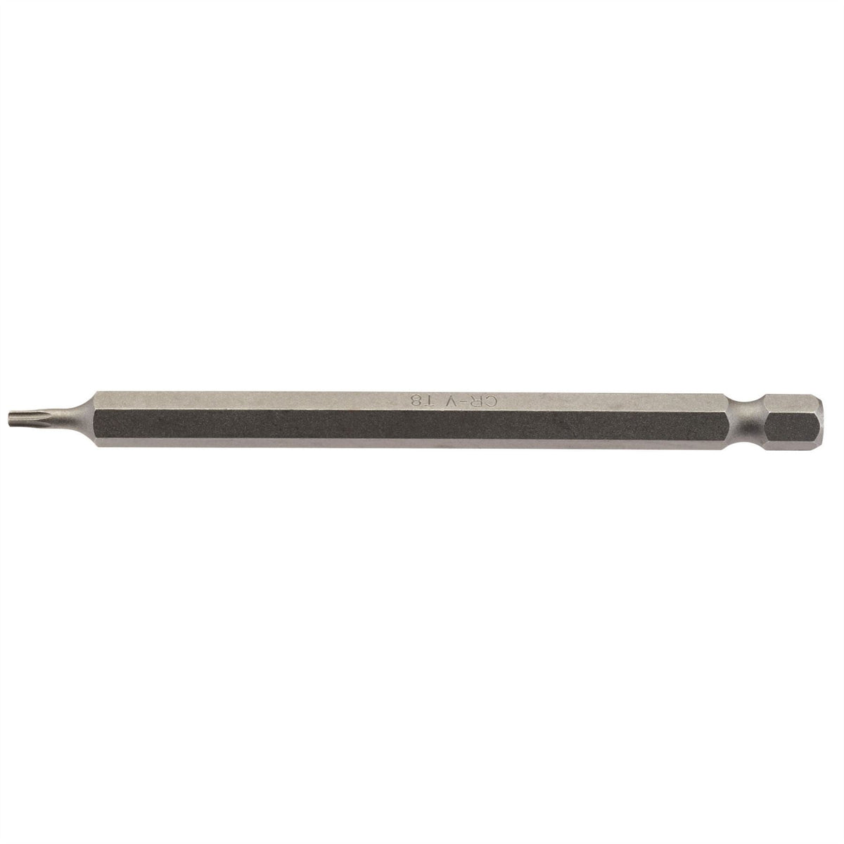 Draper TX-STAR® Insert Bit 1/4" Hex 100mm Long T8 (Pack of 1) 66907 White Rose Tools