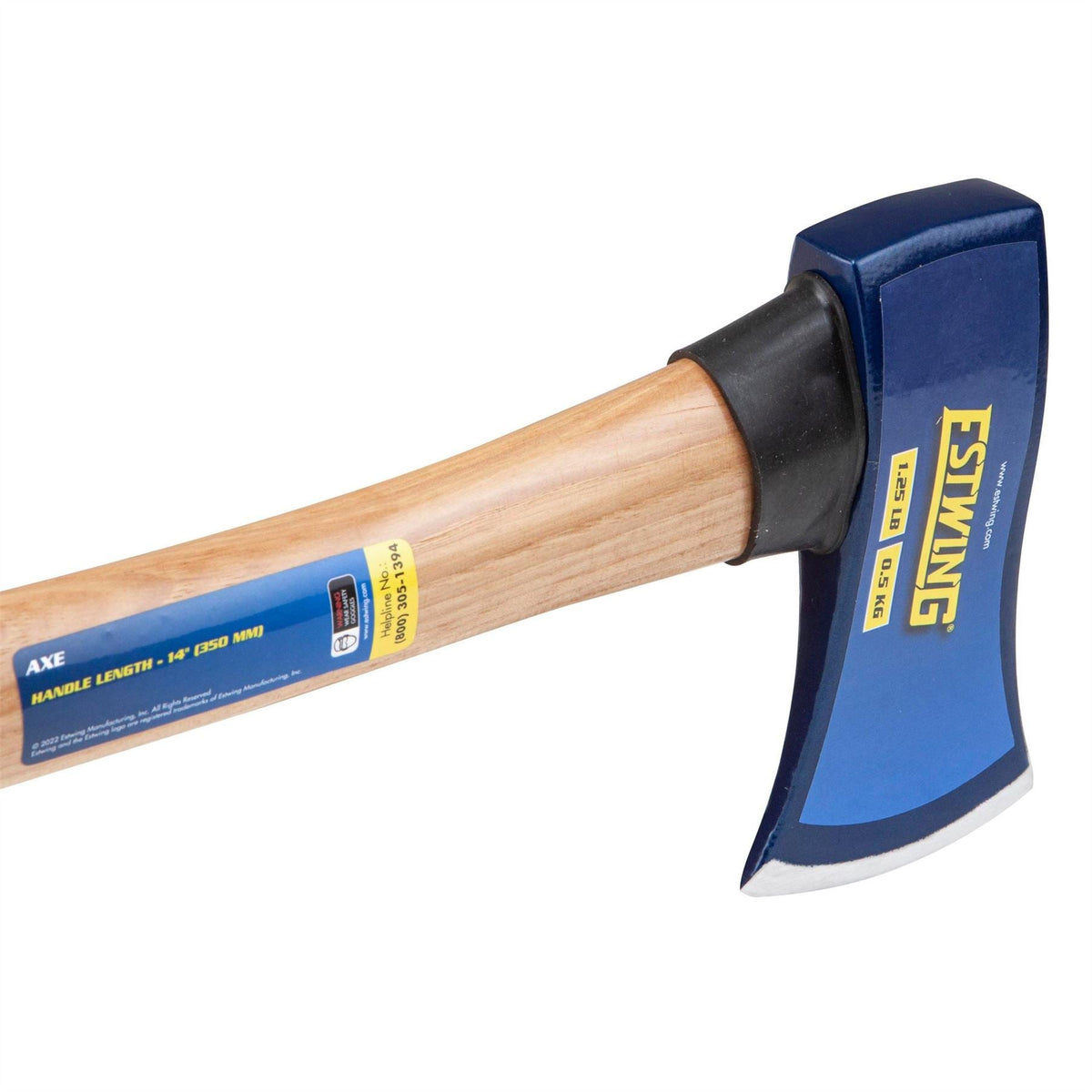 Estwing EAX-114W Axe with Hickory Shaft 0.5kg/1.25lb 31623 White Rose Tools