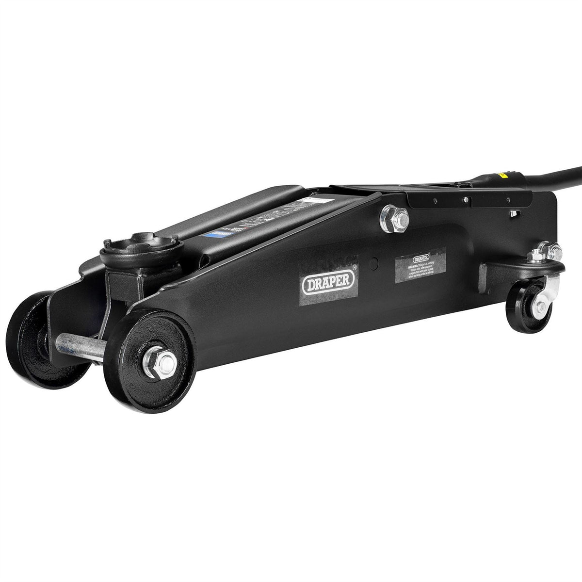 Draper Trolley Jack 3 Tonne Black 27635 White Rose Tools