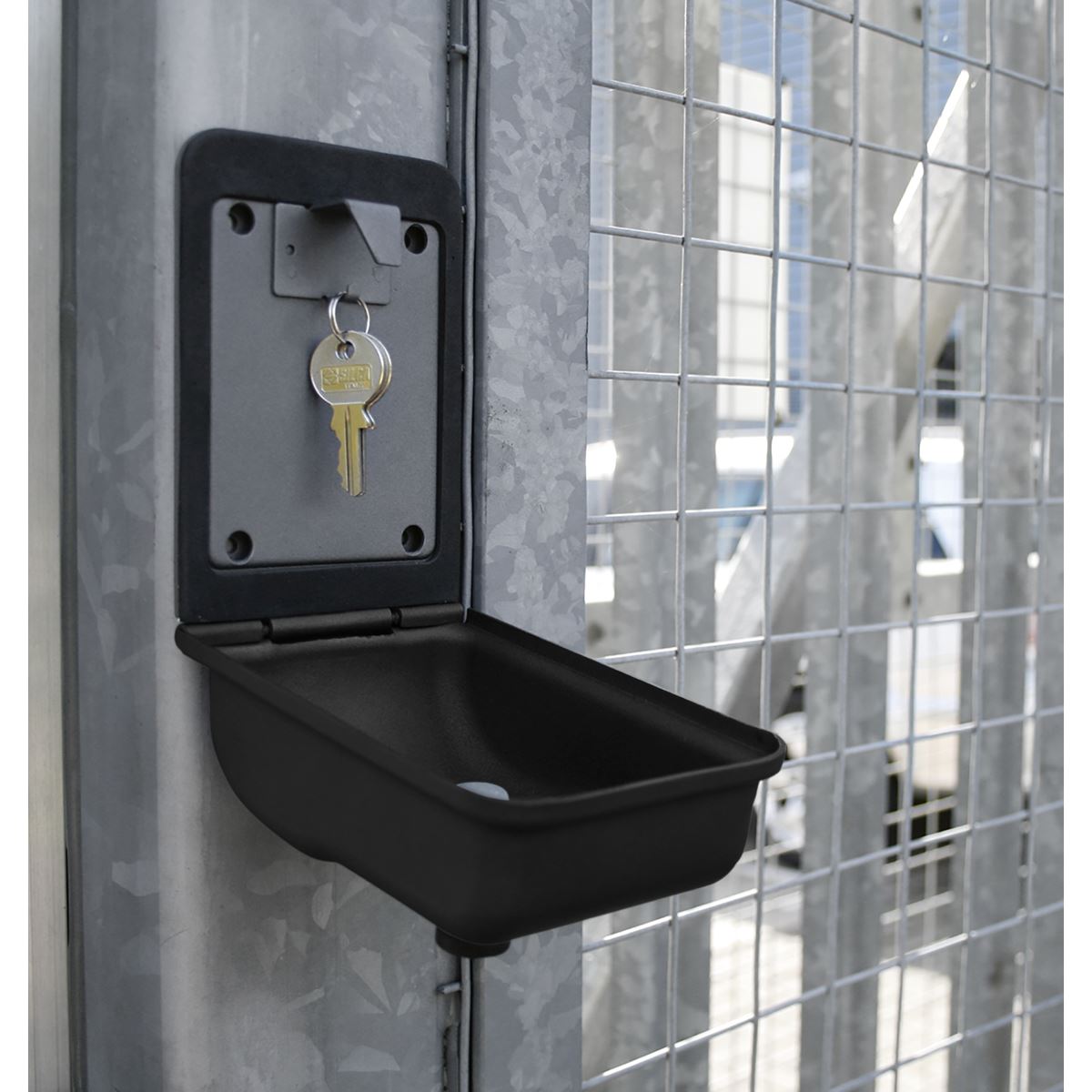Sealey 3 Digit Combination Key Lock Box Safe Cabinet Press Security