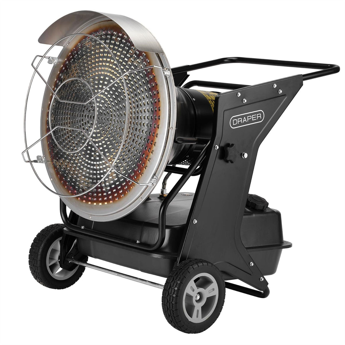 Draper 240V Radiant Diesel Heater 136400 BTU 40kW 36637 White Rose Tools