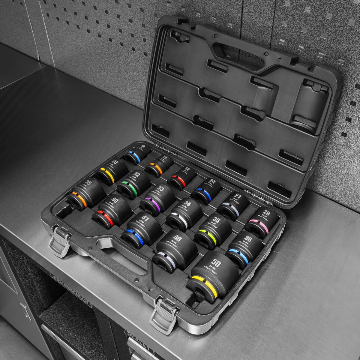 Sealey Premier Impact Socket Set 3/4"Sq Drive 17pc