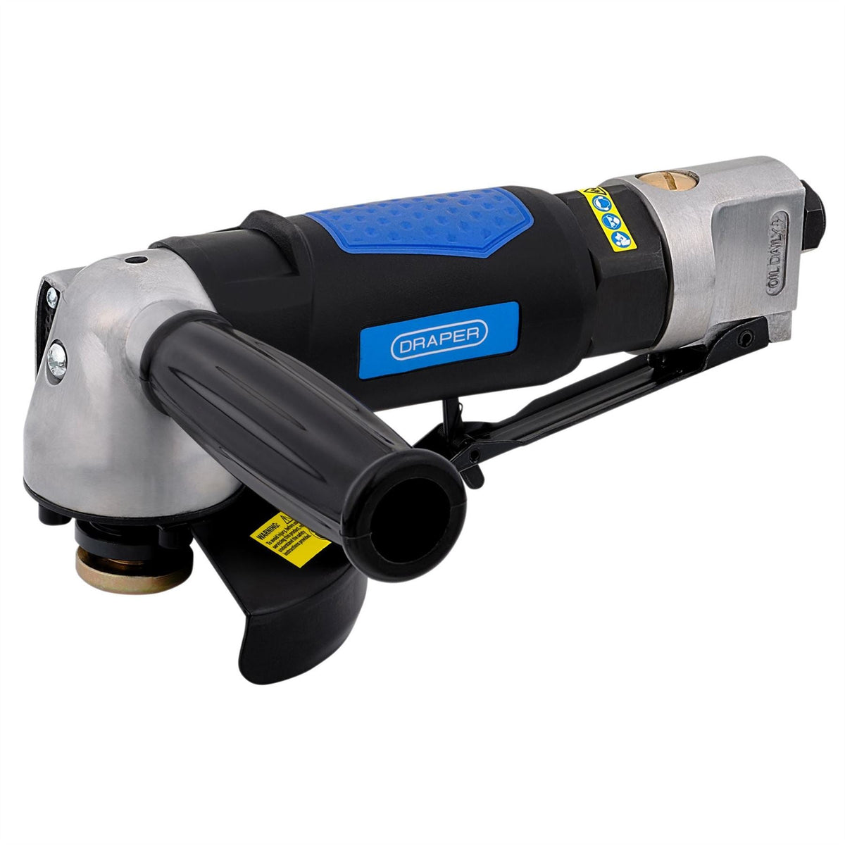 Draper Air Angle Grinder 100mm 83953 White Rose Tools
