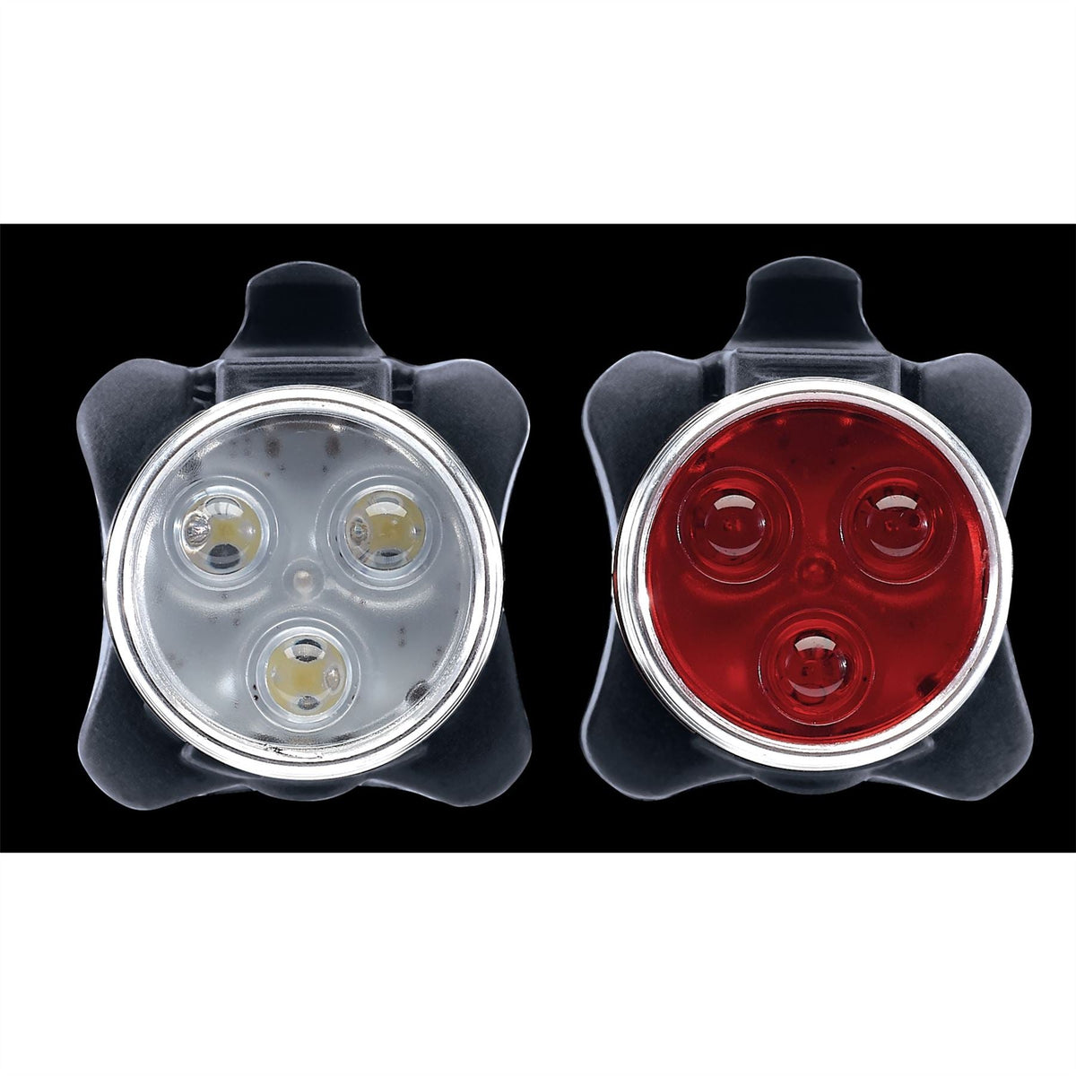 Draper Rechargeable LED Bicycle Light Set 36974 White Rose Tools