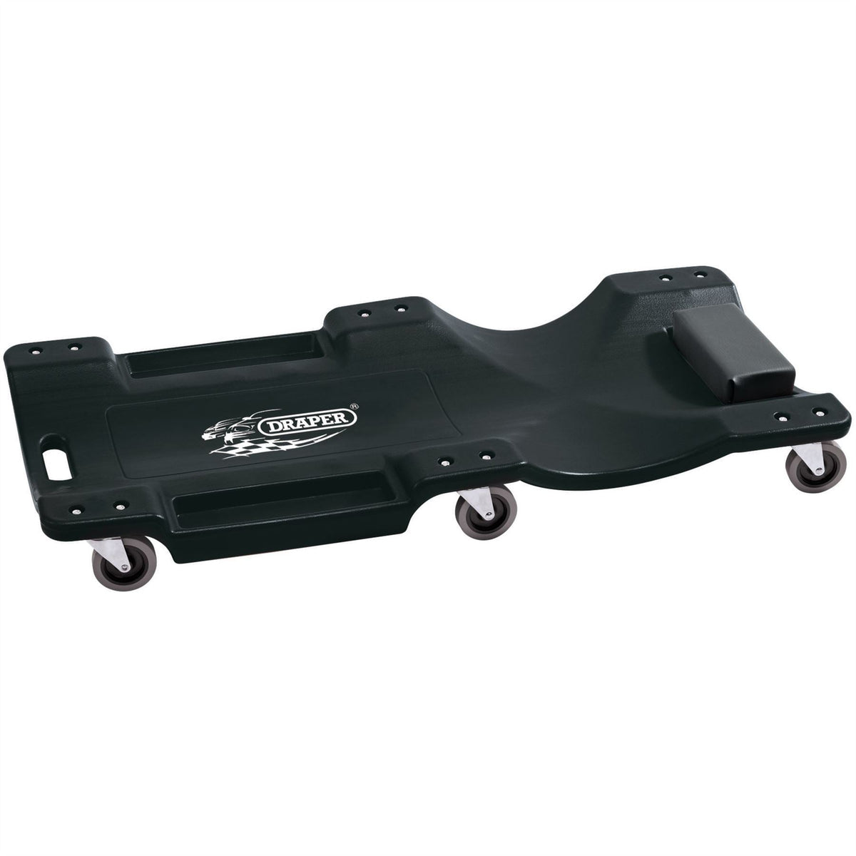 Draper Mechanics Creeper Black 81908 White Rose Tools