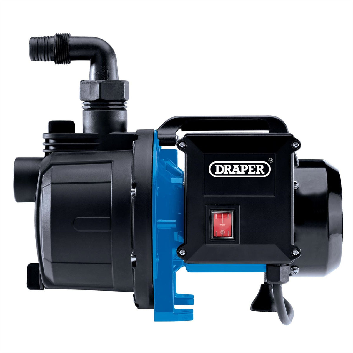 Draper 230V Surface Mounted Water Pump 76L/min 1100W 10461 White Rose Tools