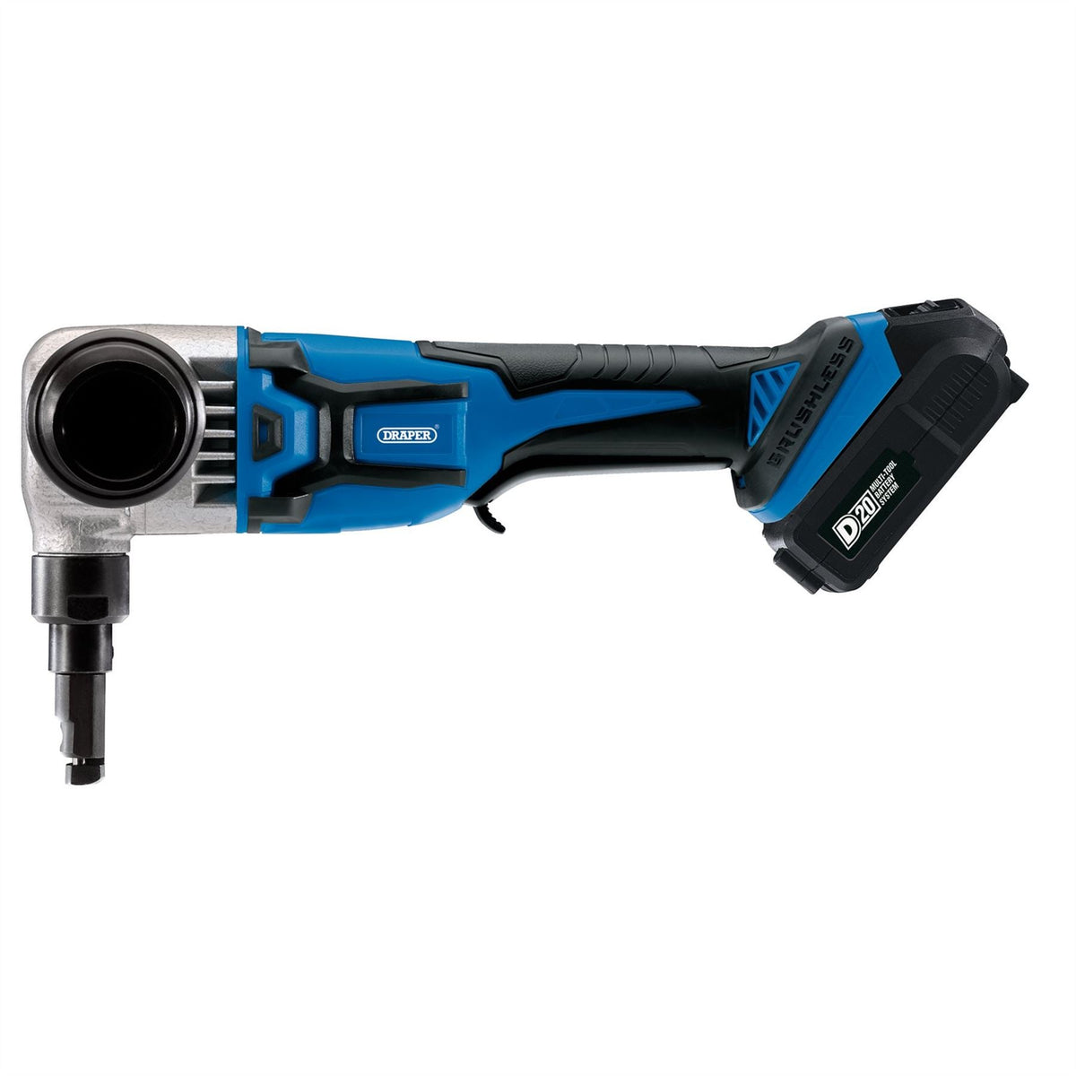 Draper D20 20V Brushless Nibbler (Sold Bare) 55742 White Rose Tools