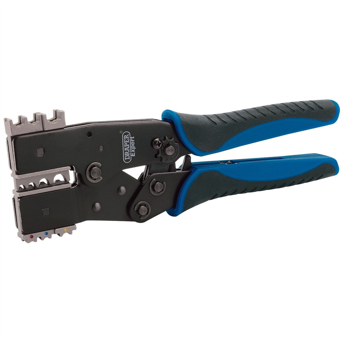 Draper Expert Quick Change Ratchet Action Crimping Tool 220mm 64336 White Rose Tools
