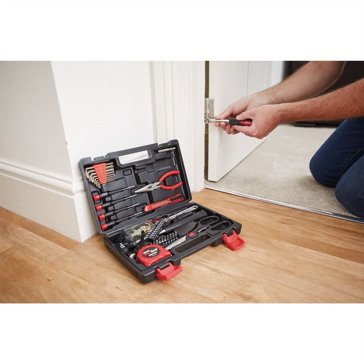 Draper Redline® DIY Essential Tool Kit (41 Piece) 70381 White Rose Tools