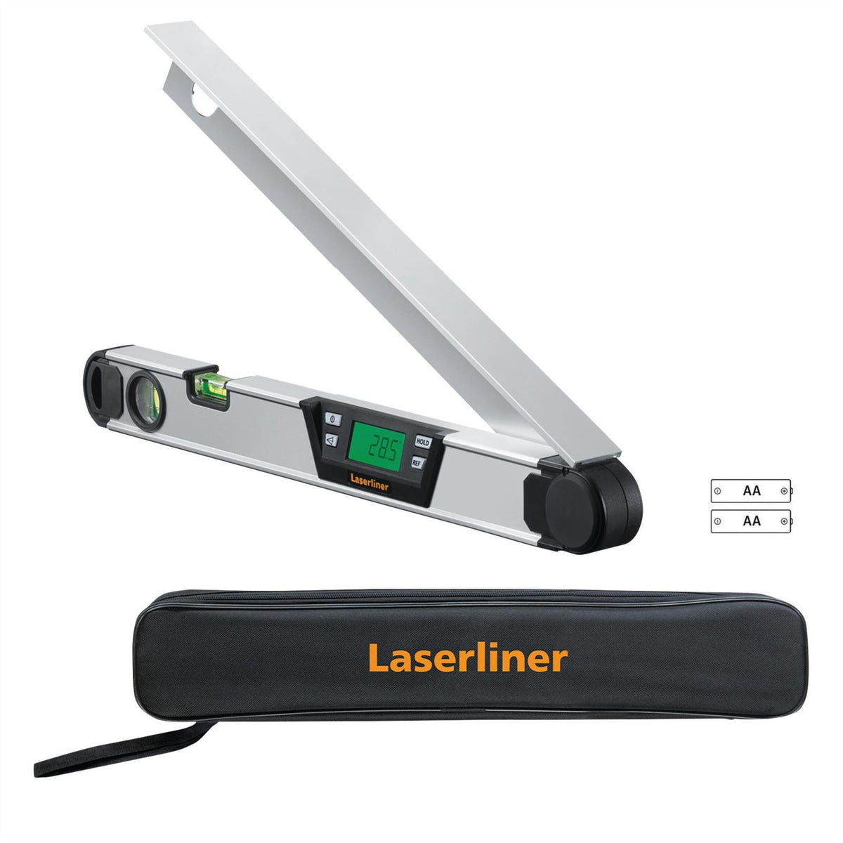 Laserliner 075.131A ArcoMaster 60 Digital Angle Measuring Device 600mm 32143 White Rose Tools