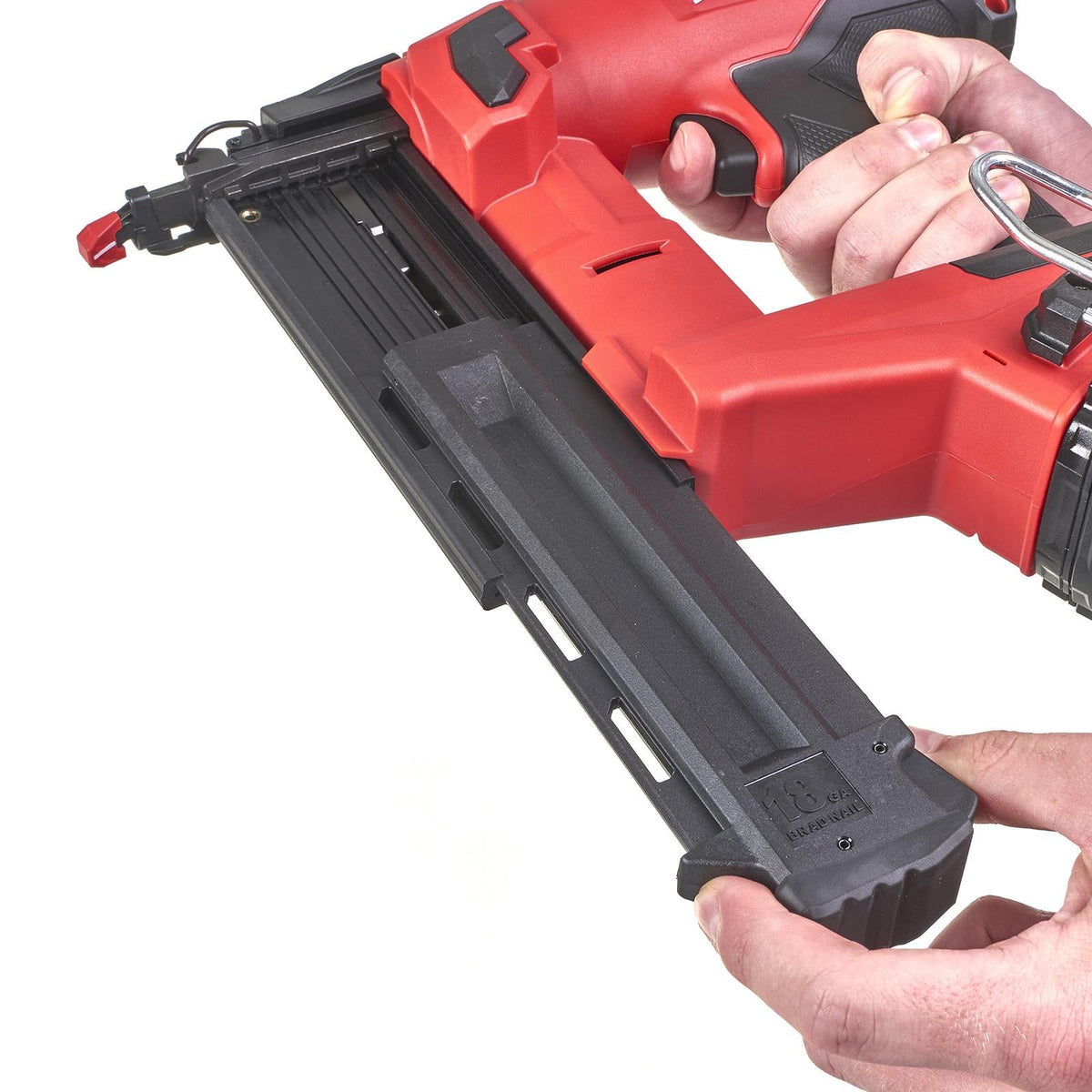 Milwaukee M18 18V FUEL 18 Gauge Finishing Nailer Bare Unit M18FN18GS-0 White Rose Tools