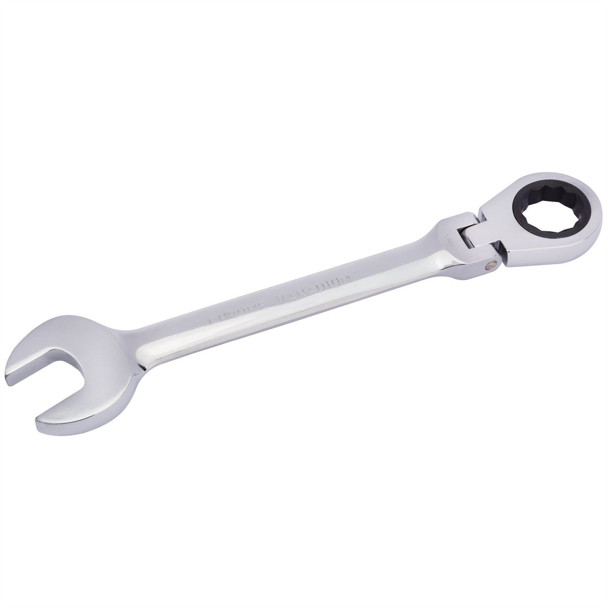 Draper HI-TORQ® Metric Flexible Head Ratcheting Combination Spanner 25mm 52026 White Rose Tools