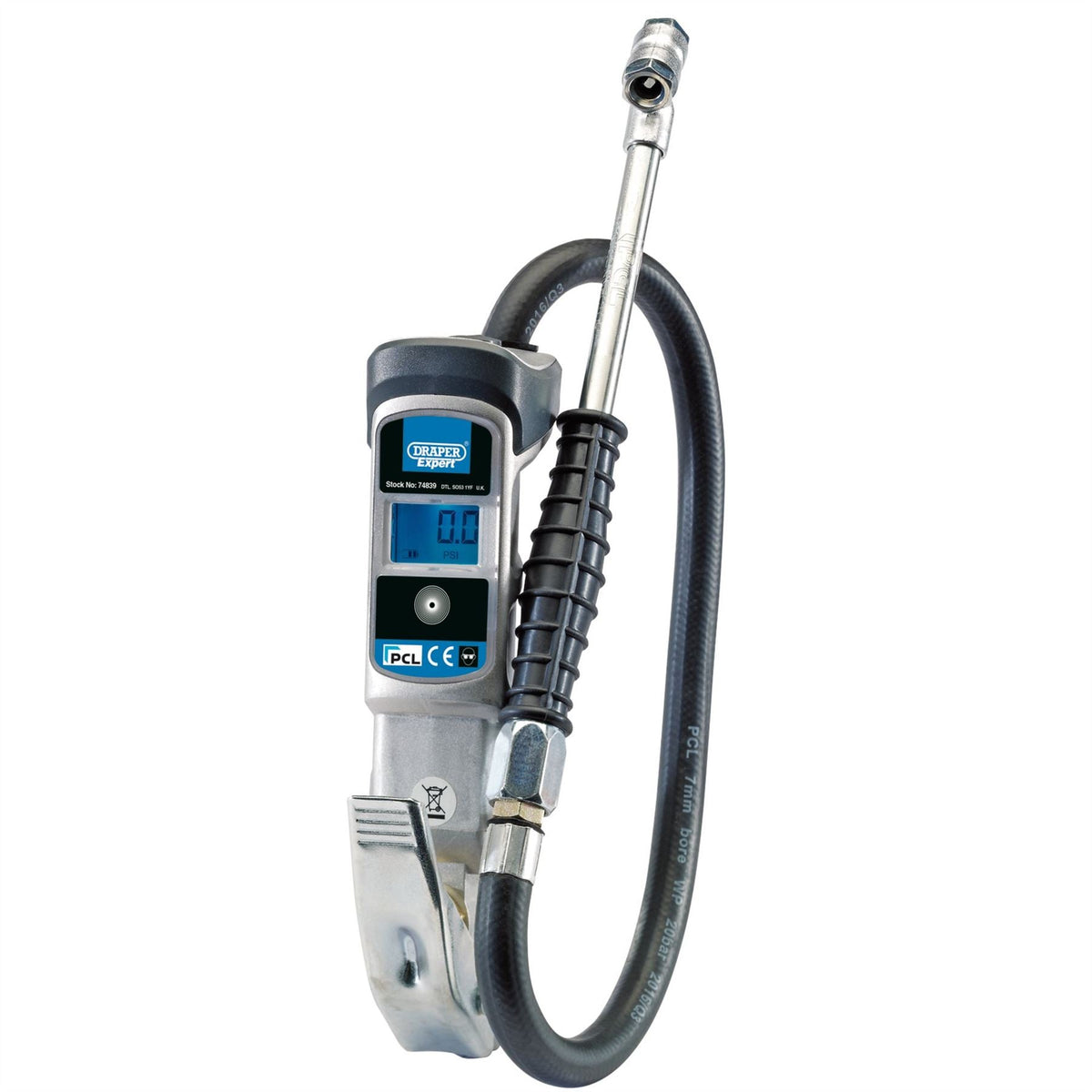 Draper Expert Digital Air Line Gauge 74839 White Rose Tools