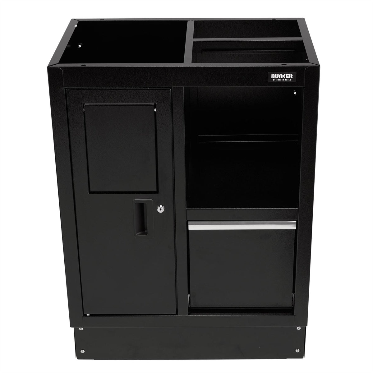 BUNKER Modular Multi-Function Floor Cabinet 680mm 33161 White Rose Tools