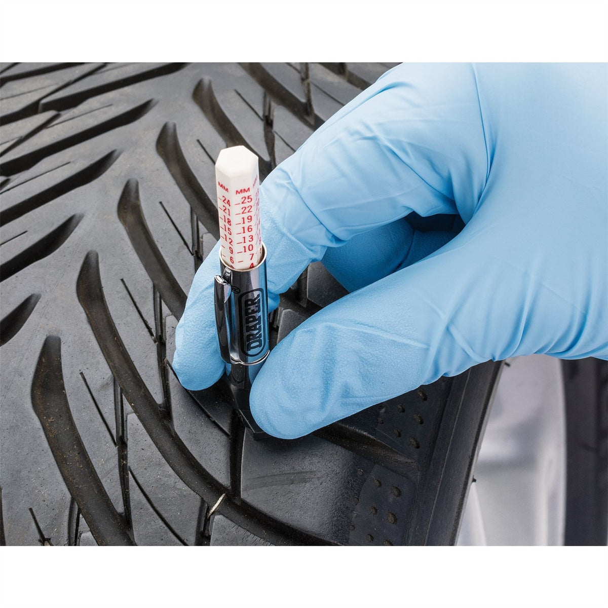 Draper Tyre Service Kit (3 Piece) 51550 White Rose Tools