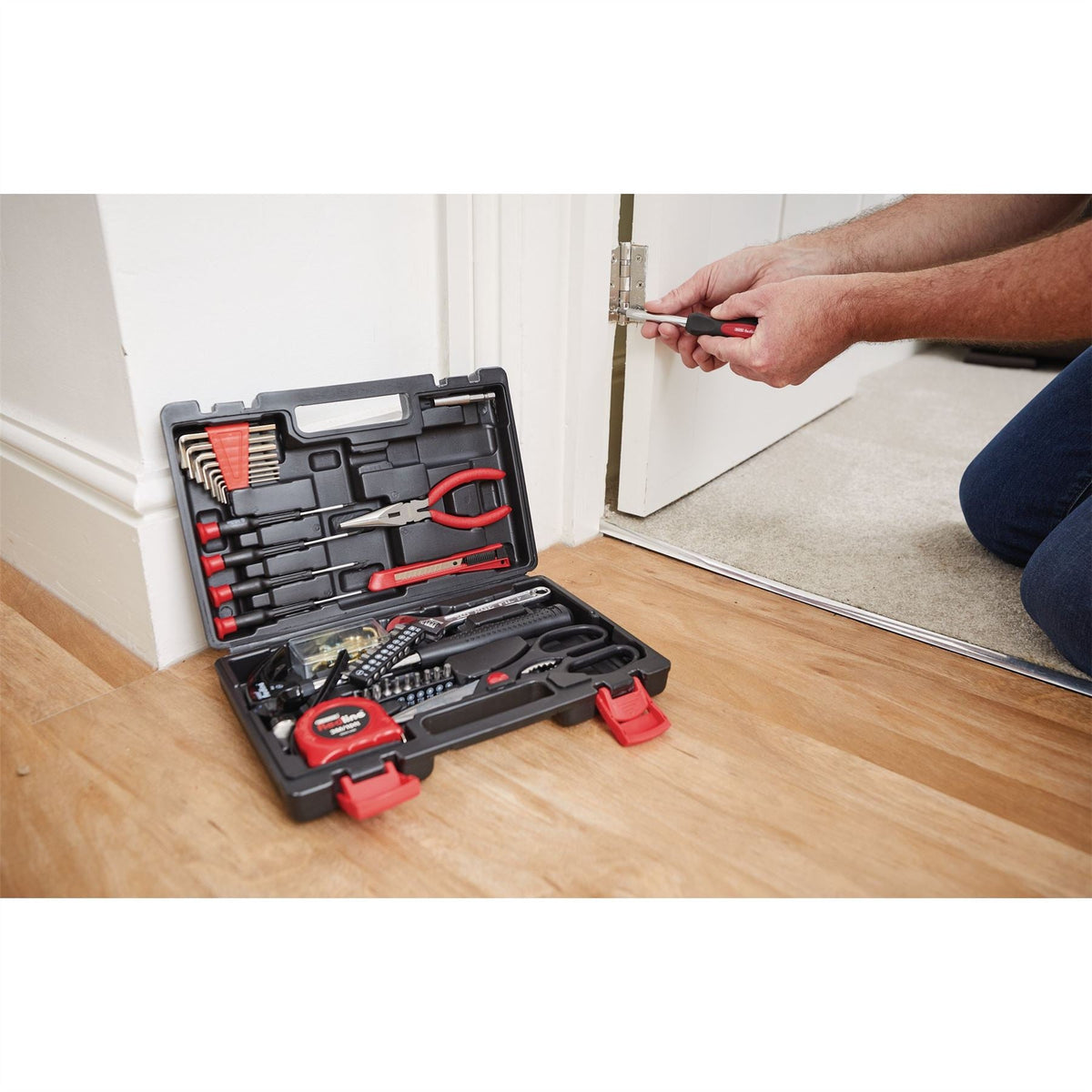 Draper Redline® DIY Essential Tool Kit (41 Piece) 70381 White Rose Tools