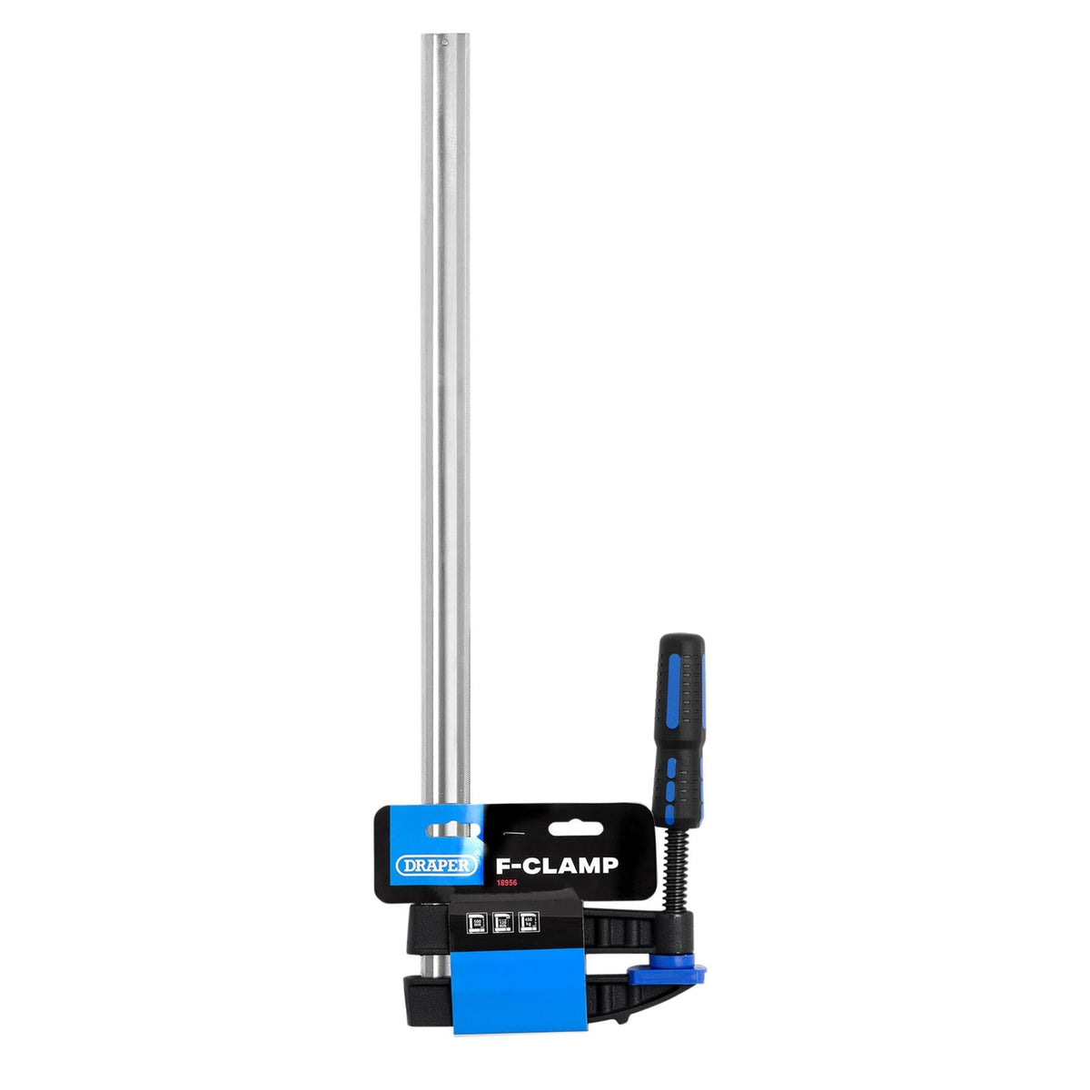 Draper F-Clamp 500mm 18956 White Rose Tools