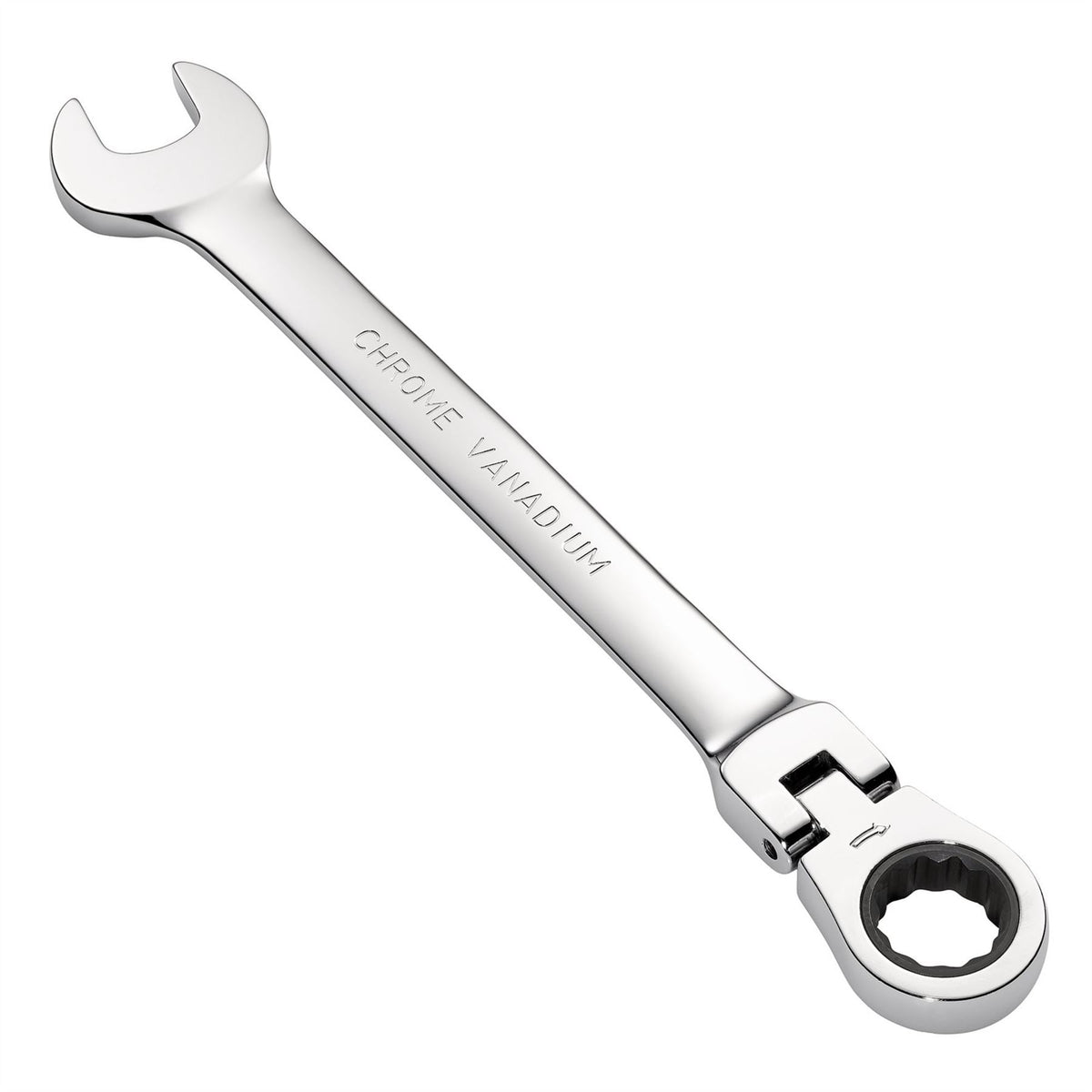 Draper HI-TORQ® Metric Flexible Head Ratcheting Combination Spanner 21mm 52022 White Rose Tools