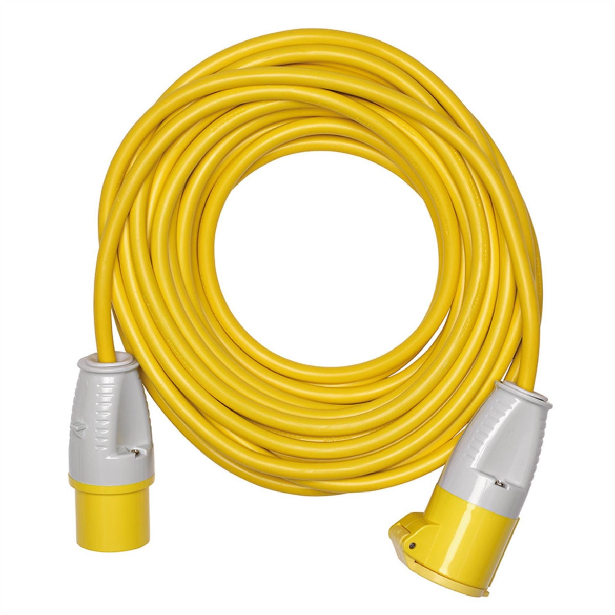 Defender E85121 110V Extension Lead Yellow 2.5mm² 16A 14m 36395 White Rose Tools