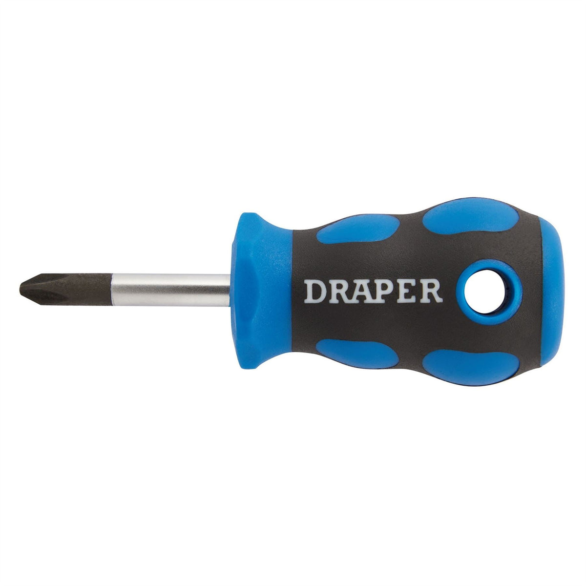 Draper Soft Grip Cross Slot Screwdriver No.2 x 38mm 50181 White Rose Tools