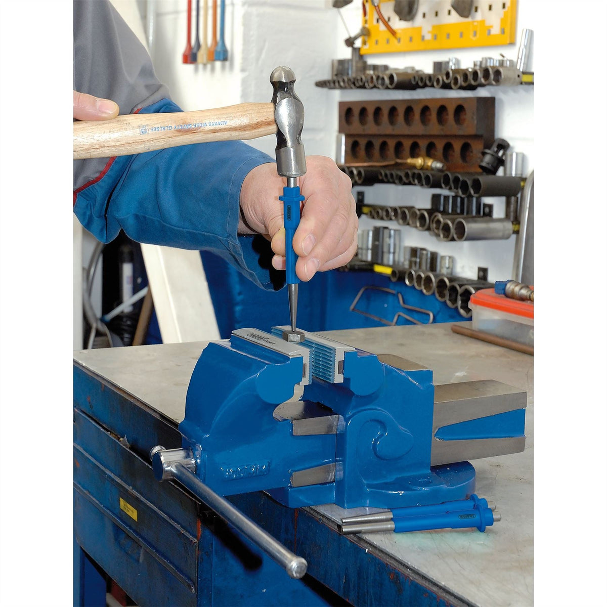 Draper Nailset Centre Punch and Pin Punch Set (3 Piece) 72041 White Rose Tools