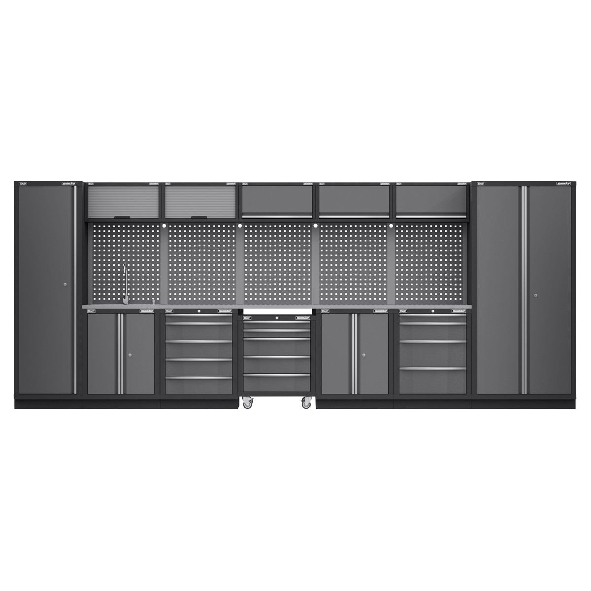 Sealey Superline Pro Superline PRO® 4.9m Storage System - Stainless Worktop