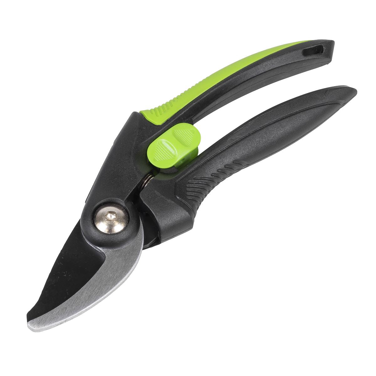 Sealey Bypass Secateurs with Soft Grip Handle, Safety Lock & Carbon Steel Blade, 208mm