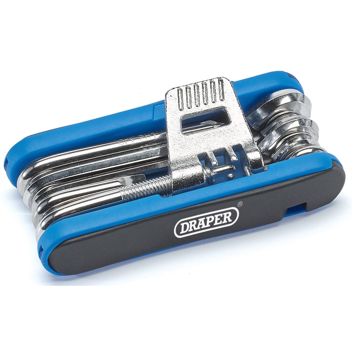 Draper 16 Function Bicycle Multi-tool Kit 69629 White Rose Tools
