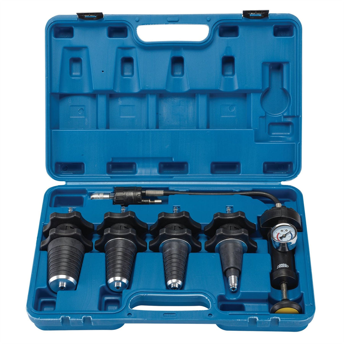 Draper Expert Universal Cooling System Pressure Test Kit (5 Piece) 53591 White Rose Tools