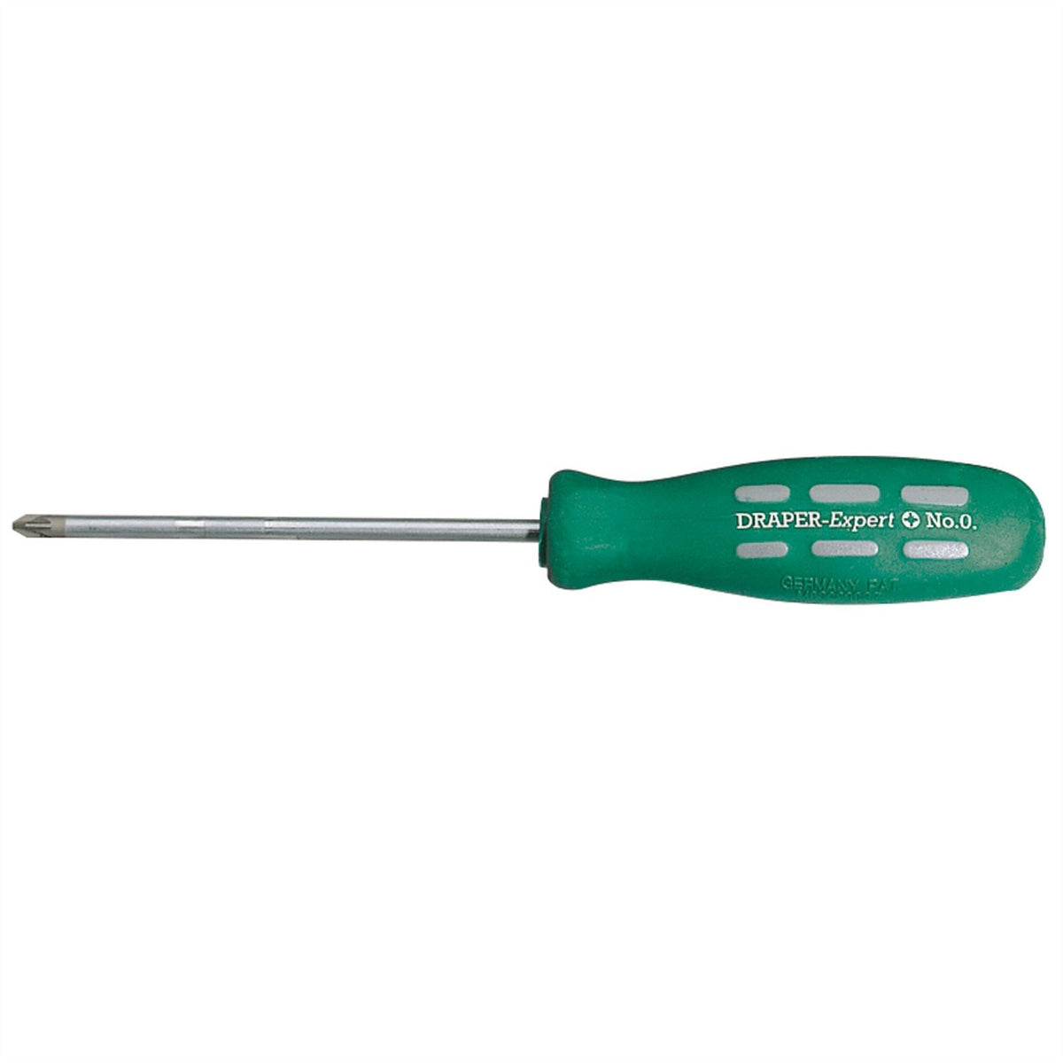 Draper Expert PZ Type Mechanics Screwdriver 75mm No.0 (Sold Loose) 67861 White Rose Tools