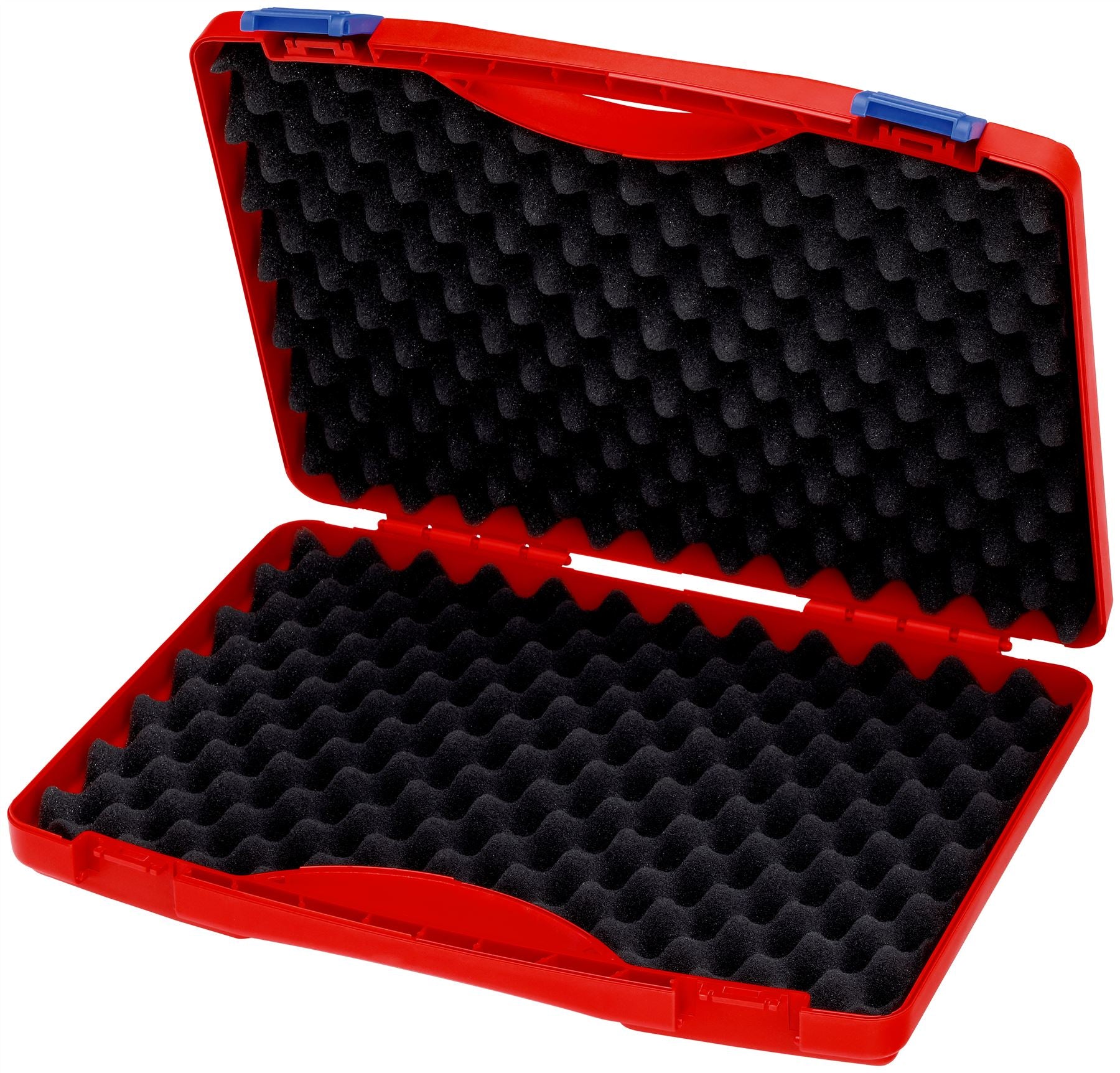 KNIPEX Tool Box RED Empty with Foam Insert 00 21 15 LE