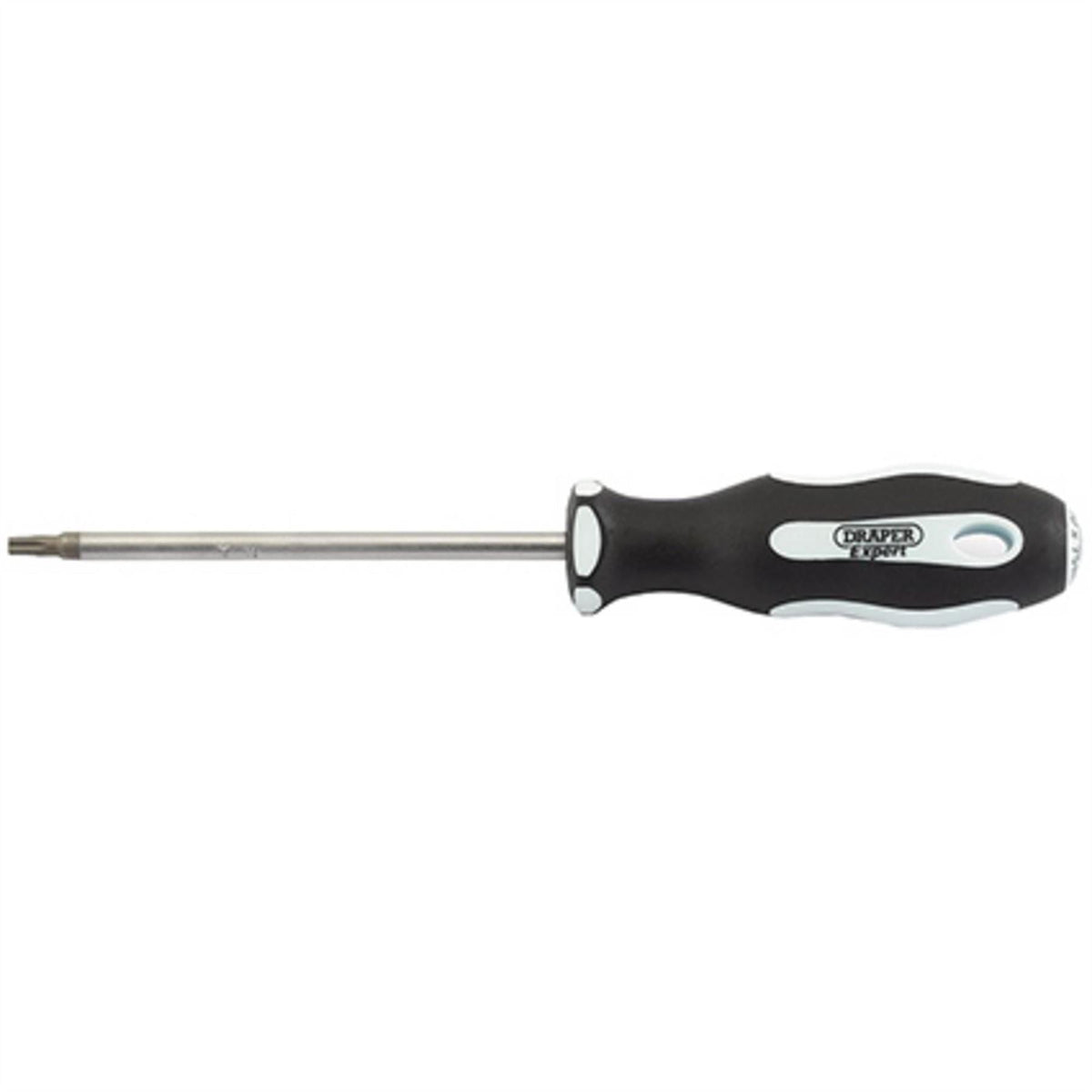 Draper Expert TX-STAR® Security Soft Grip Screwdriver T10T x 75mm 35137 White Rose Tools