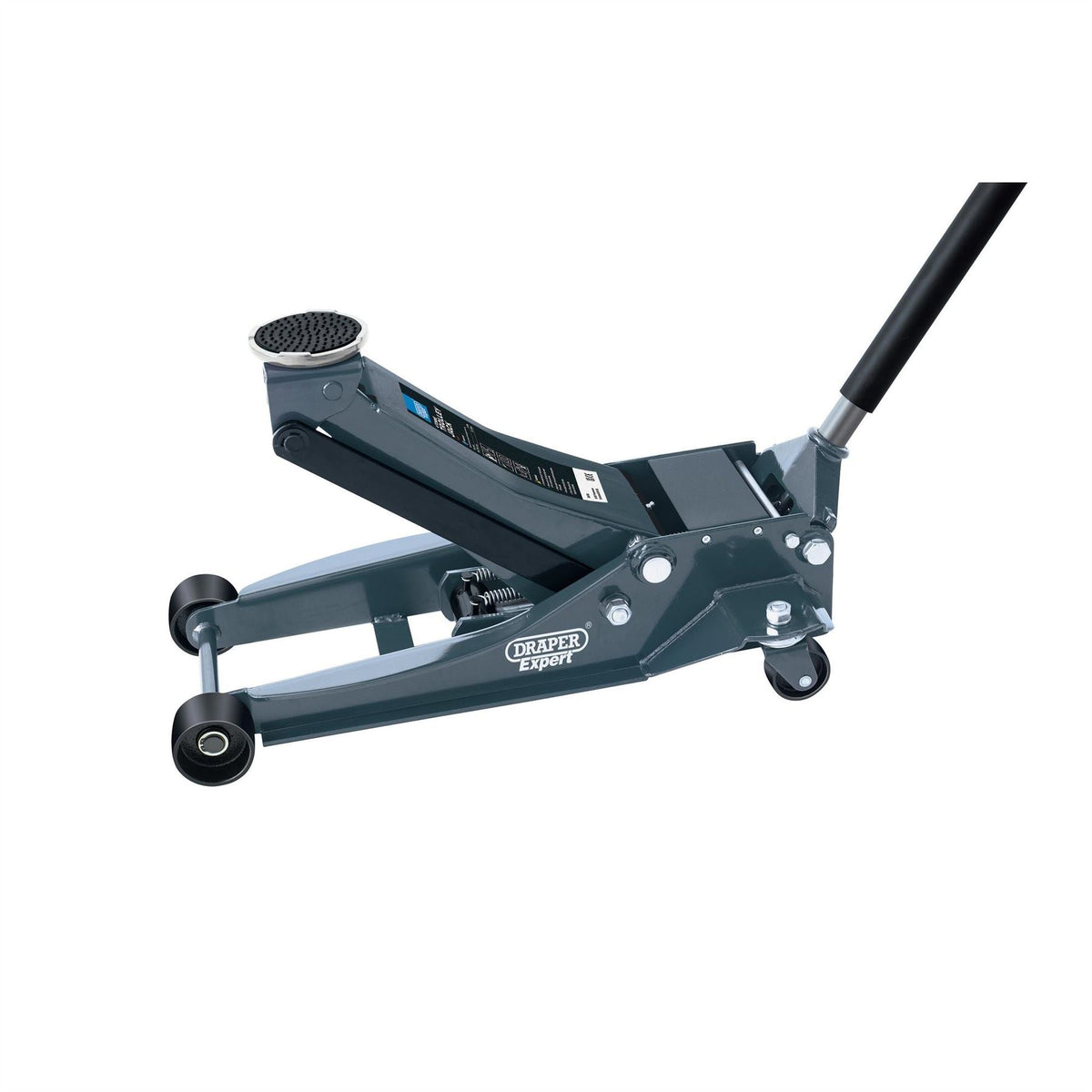 Draper Expert Professional Low Profile Garage Trolley Jack 4 Tonne 24276 White Rose Tools