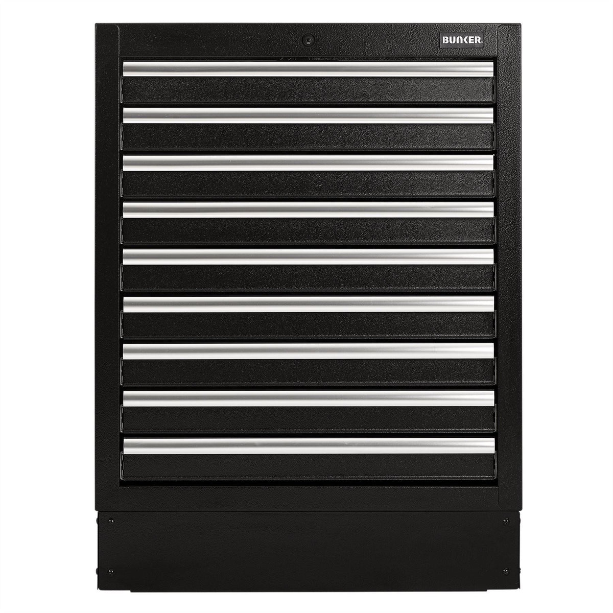 BUNKER Modular Floor Cabinet 9 Drawer 680mm 23748 White Rose Tools