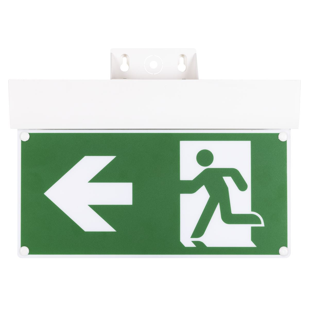 Sealey Maintained Emergency LED Fire Exit Sign White Rose Tools