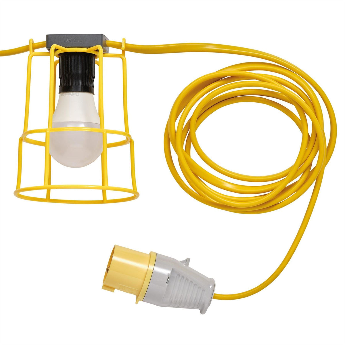 Defender E89811 110V 100W LED ES Festoon Kit 22m 34885 White Rose Tools