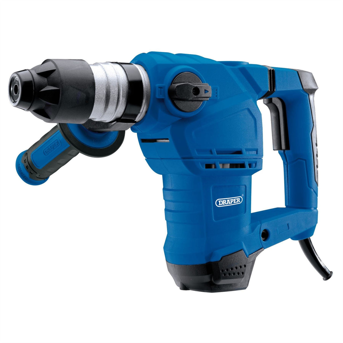 Draper 230V SDS+ Rotary Hammer Drill 4.9kg 1500W 56404 White Rose Tools