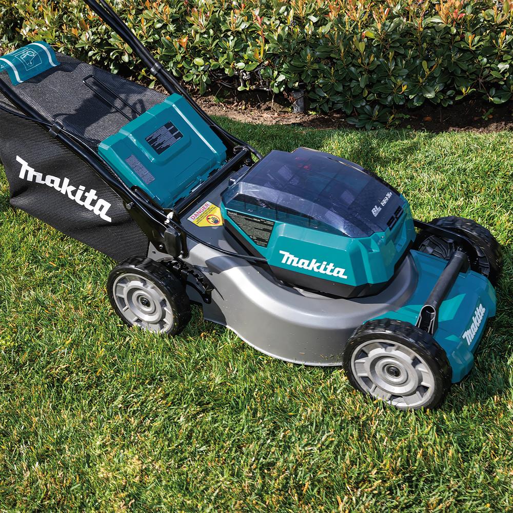 Makita 46cm Lawn Mower Twin 18V LXT Li-ion Cordless Garden Grass Outdoor Bare Unit Body Only DLM462Z