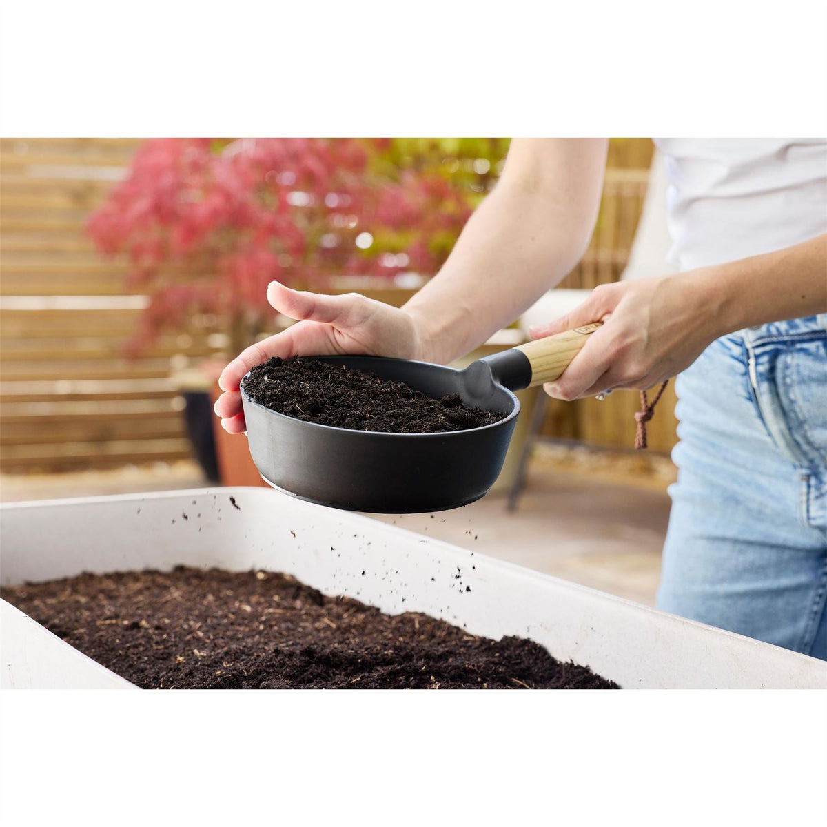 Draper Garden Hand Sieve 30952 White Rose Tools