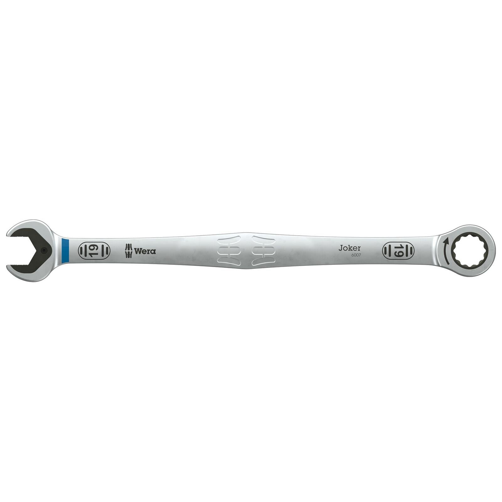 Wera Ratchet Combination Spanner Long Design 6007 Joker SB 8-19mm - Choose Size