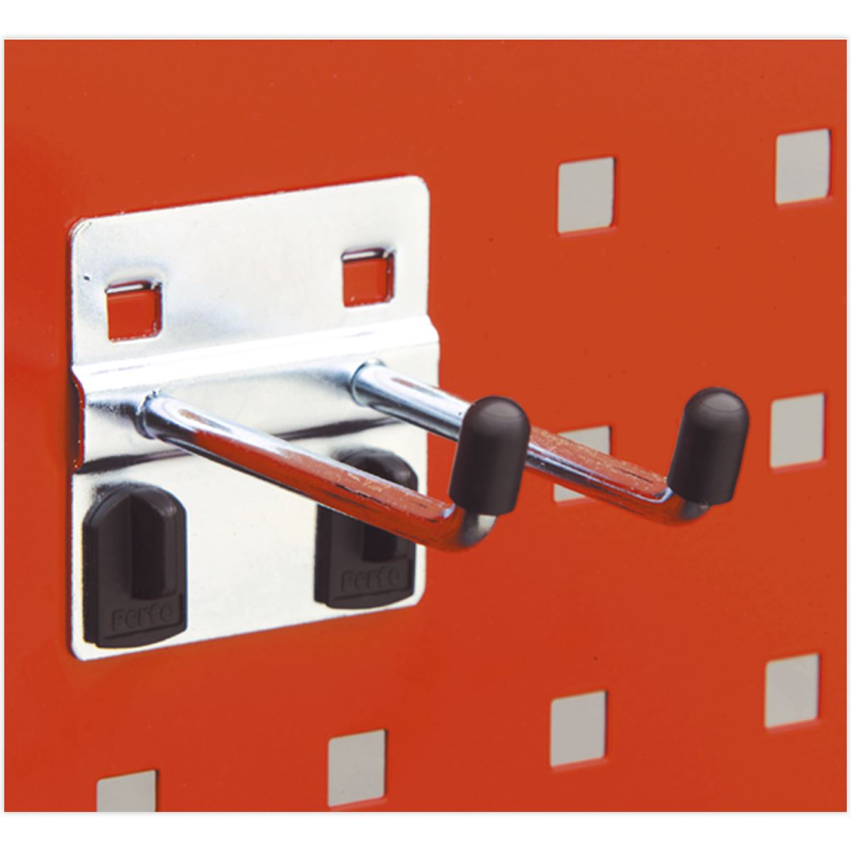 Sealey Double Prong Hook 6 x 75mm Angled End Pack of 5