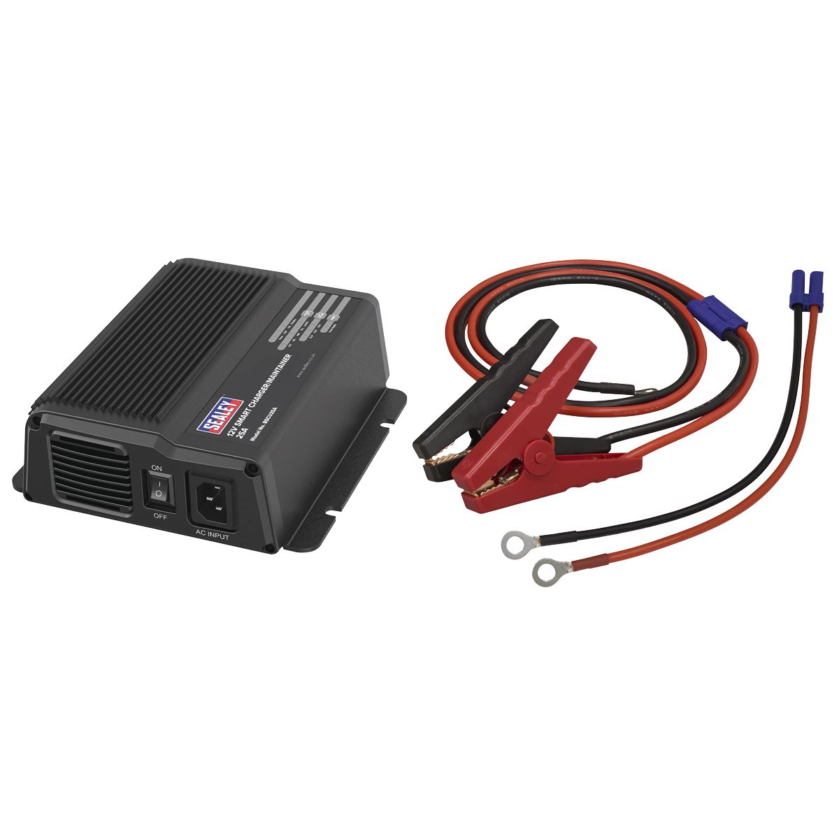 Sealey 12V Smart Charger/Maintainer 25A