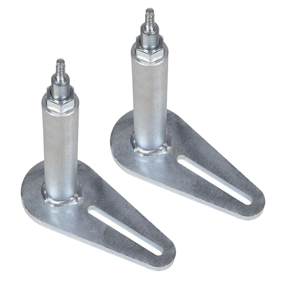 Sealey Lifting Platform Adjustable Top Pin Adaptor 2pc White Rose Tools