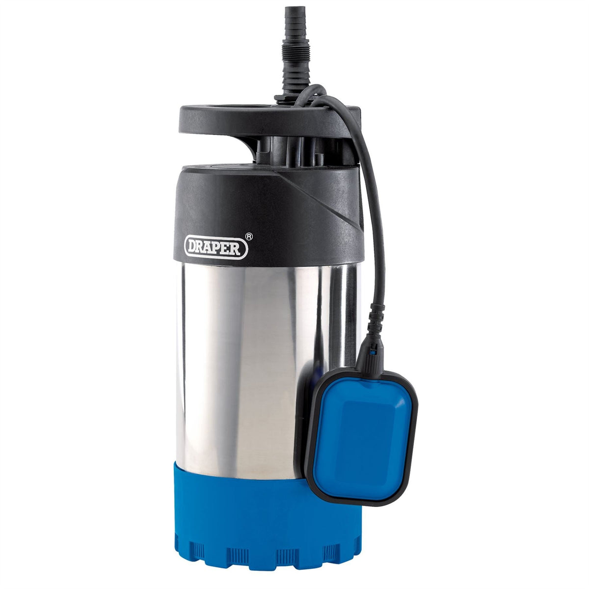 Draper Deep Water Submersible Well Pump with Float Switch 91L/min 1000W 98921 White Rose Tools