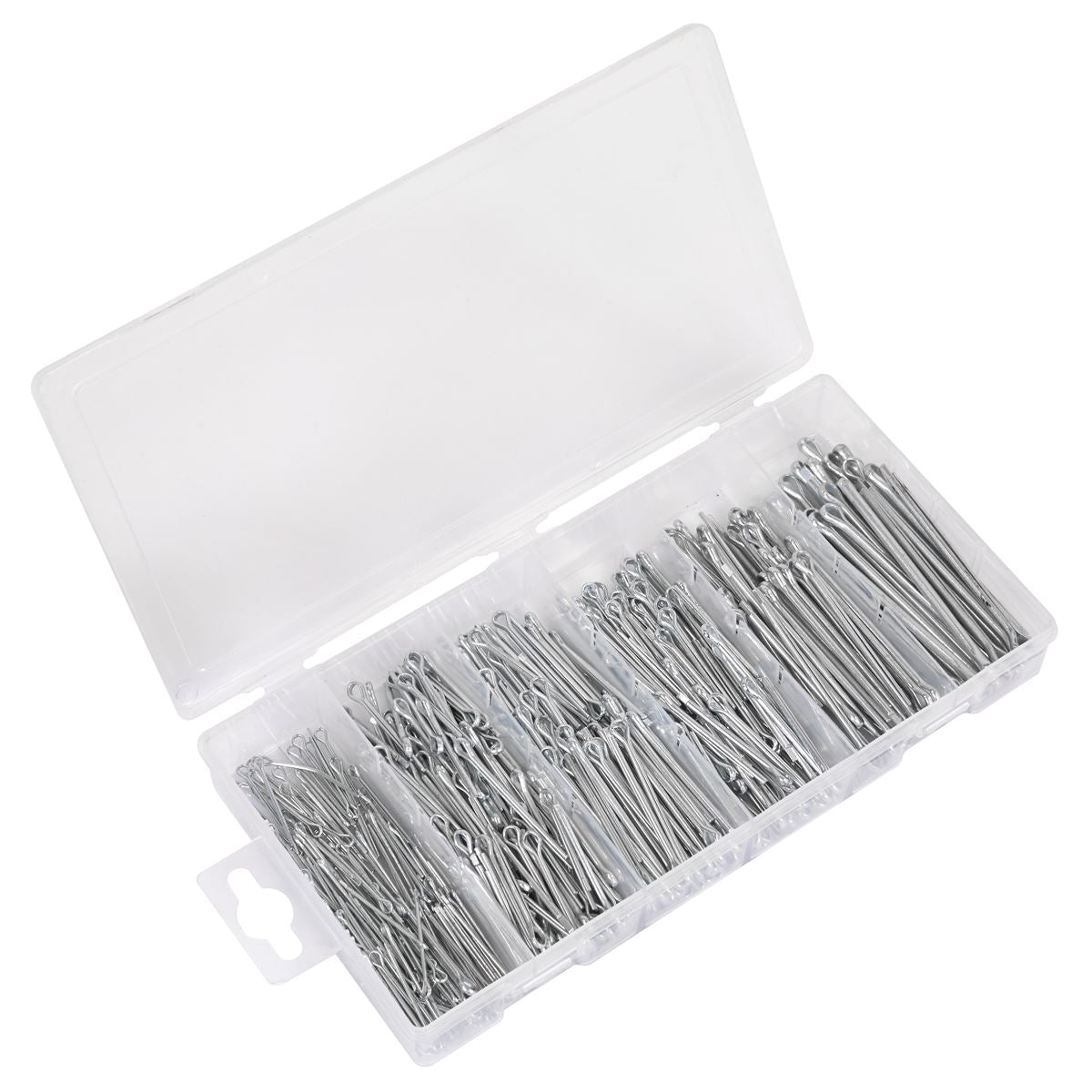 Sealey Split Pin Assortment 555pc Small Sizes Metric & Imperial